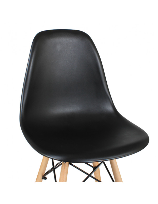 Стул обеденный EAMES DSW WX-503, пластик черный